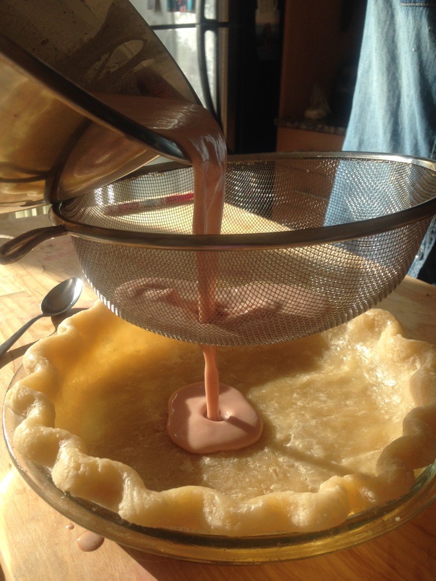 Blood Orange Custard&nbsp;Pie