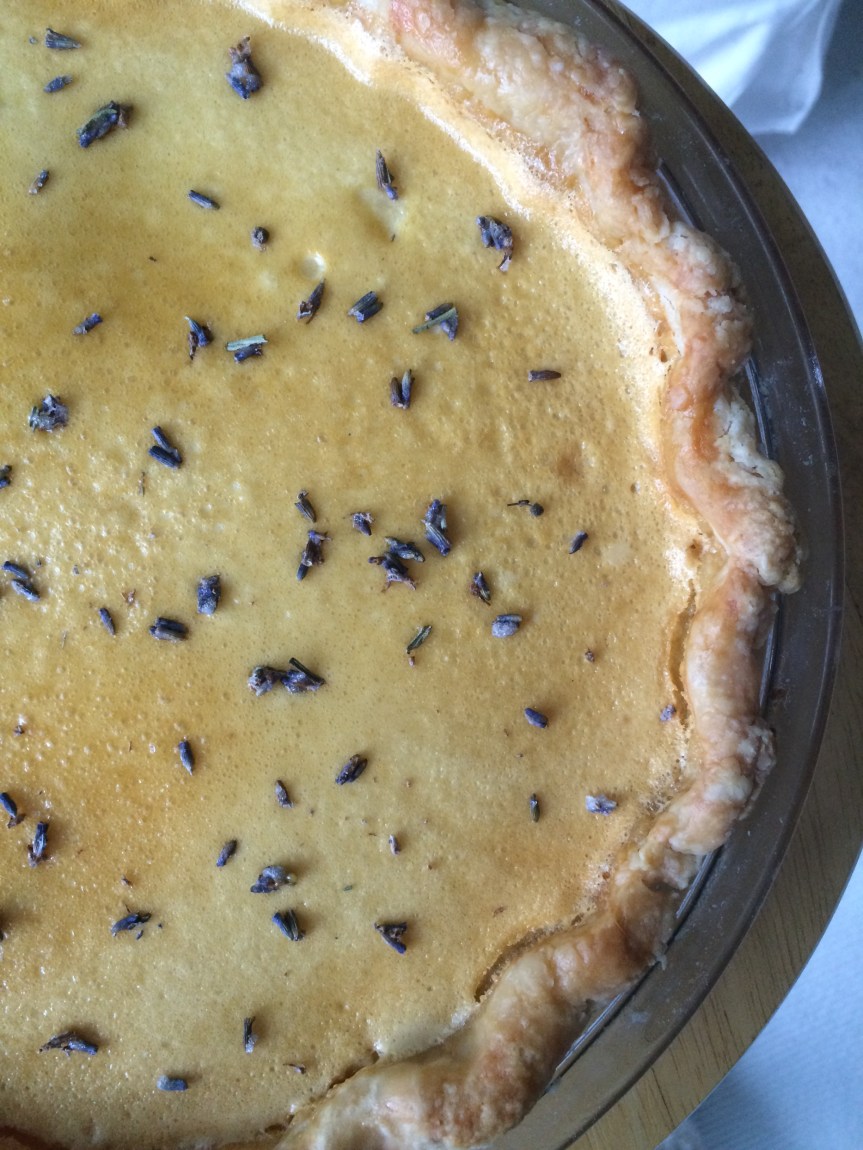 Lavender Honey Pie