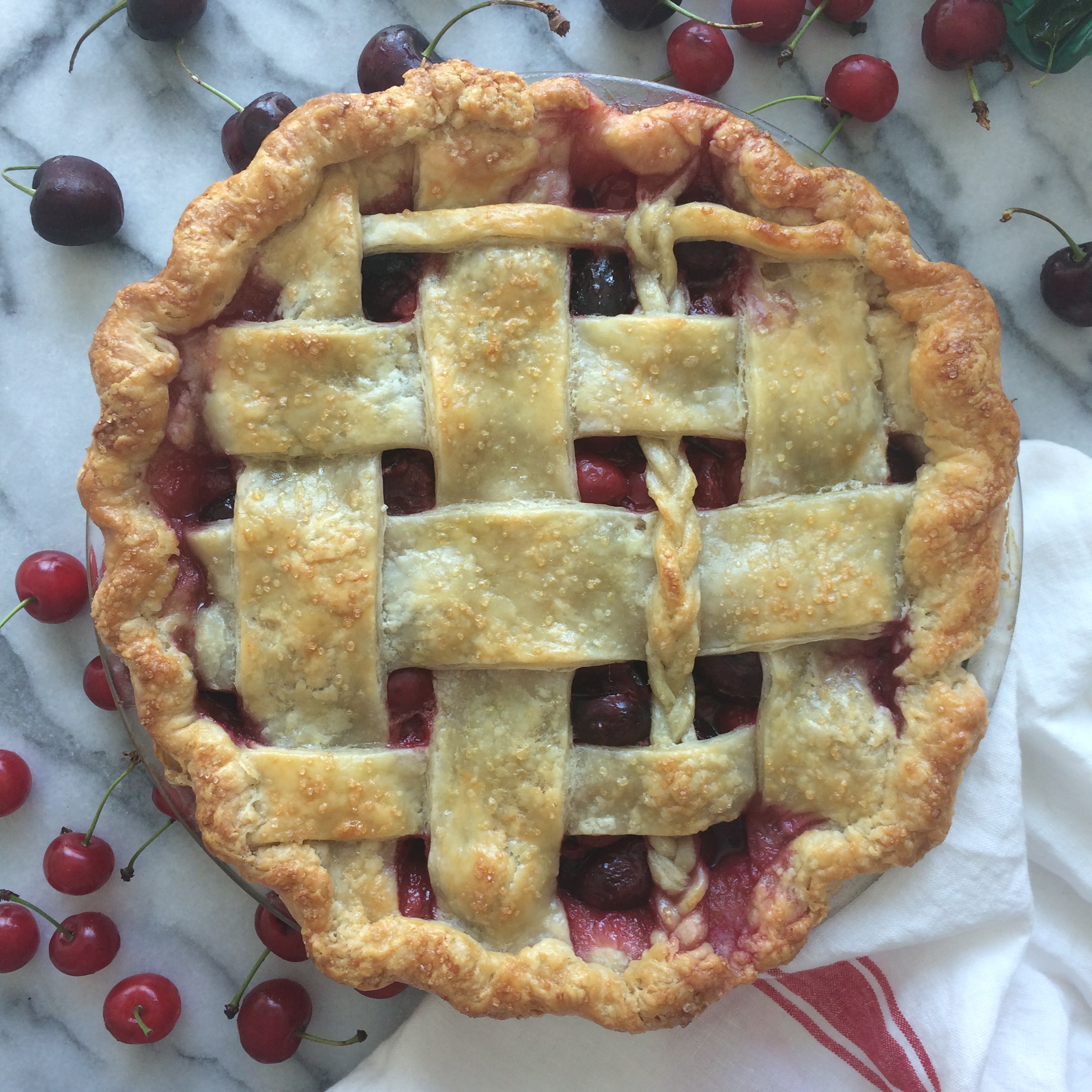 Sweet and Sour Cherry Pie – Pie Girl Bakes