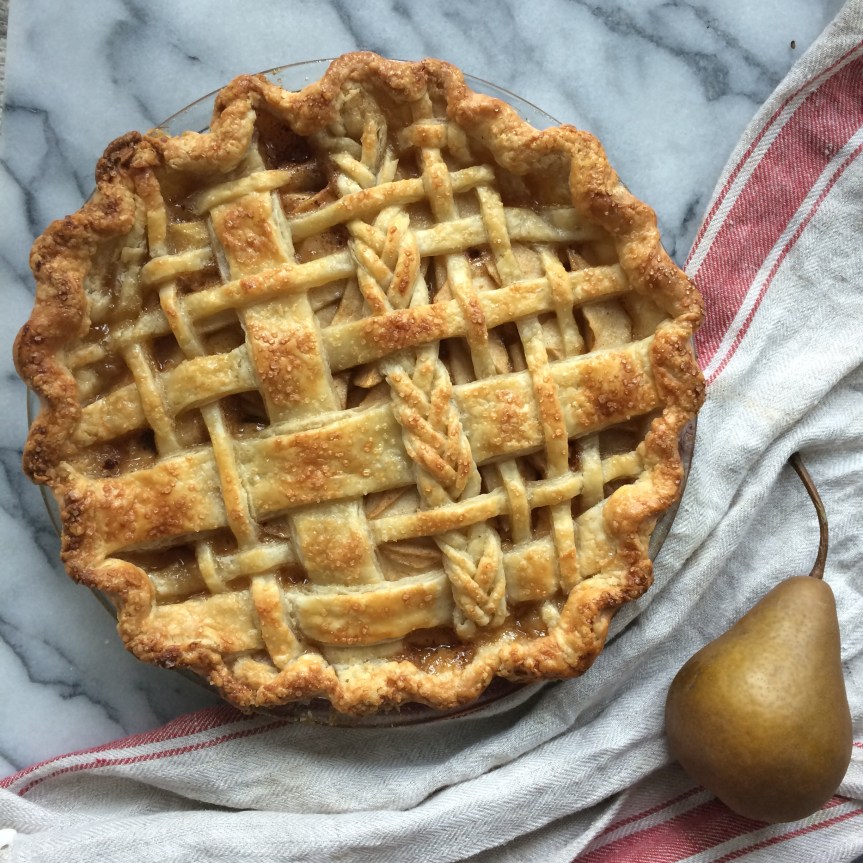 Chocolate Pear Pie
