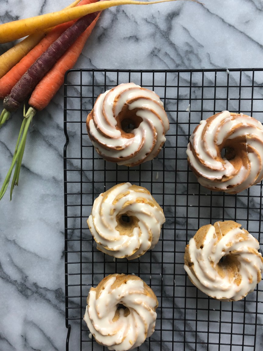 Five Spice Carrot Cakes with Bourbon Cream Cheese&nbsp;Glaze